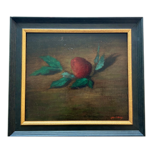 Late 20th Century Floral Still Life Oil Painting on Canvas by James Clinton Mumby