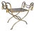 Vintage Italian Rope and Tassel Bench For Sale