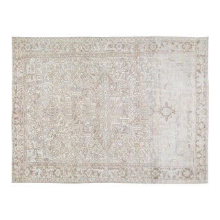 Vintage Turkish Anatolian Hand Knotted Wool Rug, 7'4"x10'1" For Sale