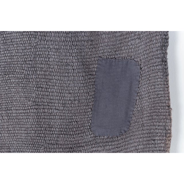 Vintage Anatolian Grey Hemp Runner Rug, 1960, in Flawless conditions. Designed 1960 to 1969