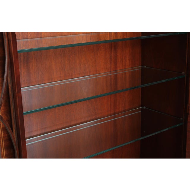 Baker Historic Charleston Dome Top Mahogany China Cabinet For Sale In Philadelphia - Image 6 of 18