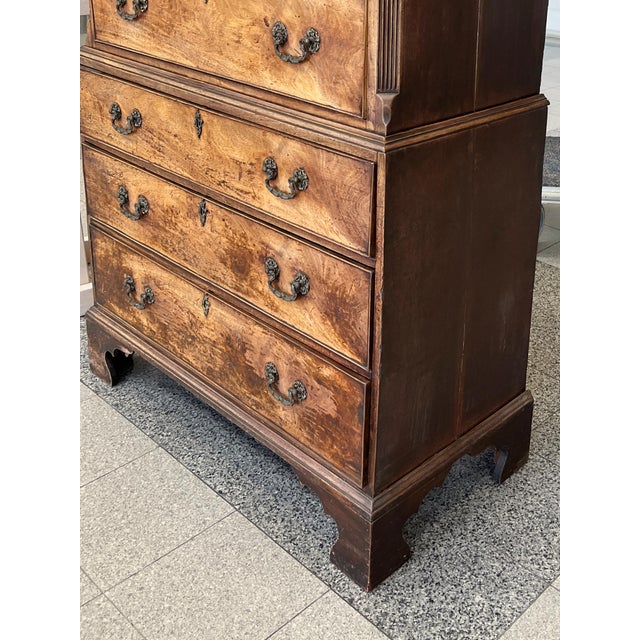 George III Mahogany Chest on Chest For Sale - Image 11 of 12