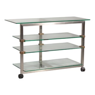 Side Table on Wheels from Peter Ghyczy, 1970s For Sale