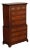 Drexel Wallace Nutting Collection Chippendale Style Mahogany Tall Chest For Sale