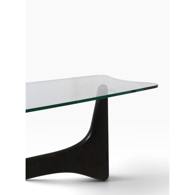 Black Mid Century String Ray Coffee Table After Pearsall For Sale - Image 8 of 10
