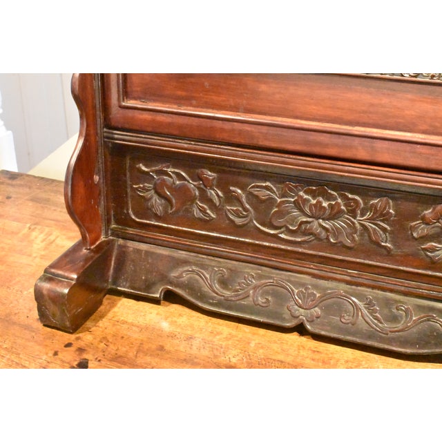 Chinese Carved Chinese 19th Century Screen For Sale - Image 3 of 5