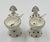 Emilia Castillo 1990s Emilia Castillo "The Couple" Bisque Porcelain Salt Cellars & Sterling Spoons Set - 4 pcs For Sale - Image 4 of 18