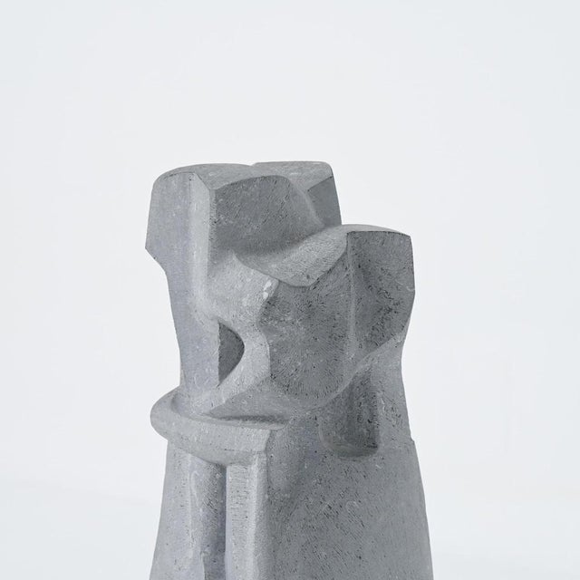 Jan Keustermans, Abstract Sculpture, Blue Stone For Sale - Image 17 of 18