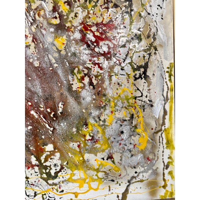 Fereydoun Rahimi Assa, Modernist Persian Iranian Middle Eastern Abstract Fereydoun Assa Oil Painting For Sale - Image 10 of 16