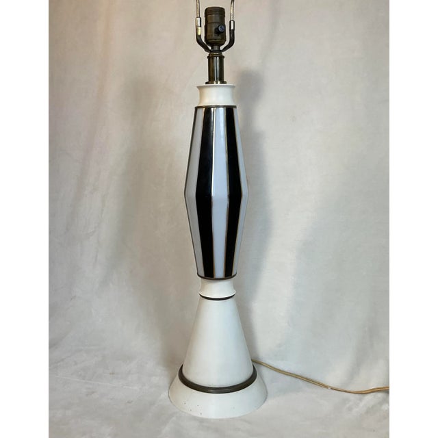 Early 20th Century Early 20th Century Deco Modern Art Glass Table Lamp For Sale - Image 5 of 11