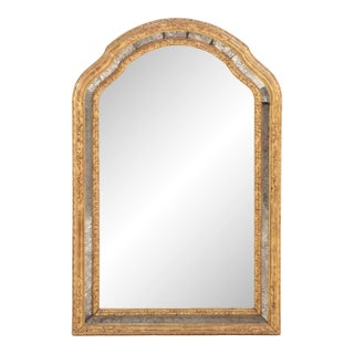 French Carved Gilt Mirror, in the Manner of Maison Jansen, C 1950. For Sale