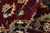 Textile Shabby Chic Ziegler Red/Blue Wool Runner Rug- 2'7'' X 9'7'' For Sale - Image 7 of 10