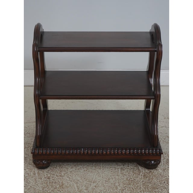 Age: Approx: 15 Years Old Details: Mahogany Bun Feet Fine Carved Details High Quality Construction Continental Style...