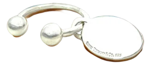 Tiffany & Co Estate Hanging Ornament Keychain Sterling Silver