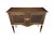 Brown Antique French Louis XVI Walnut Sideboard With Gilt Brass Trim and Velvet-Lined Drawers For Sale - Image 8 of 12