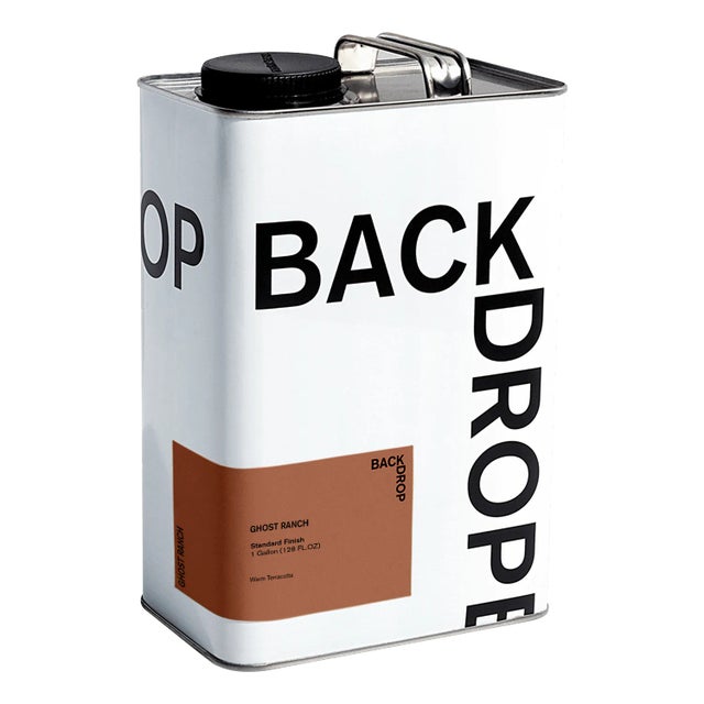 BACKDROP Standard Finish Interior Paint in Ghost Ranch (Warm Terracotta) - 1 Gallon For Sale In Los Angeles - Image 6 of 6