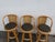 Late 20th Century Hollywood Regency Swivel Bamboo Rattan Barstools a Set of Three 6380 For Sale - Image 5 of 17