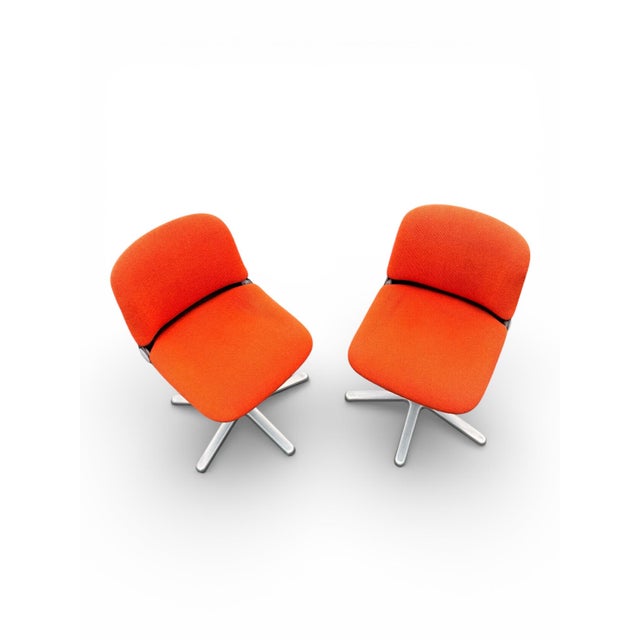 Mid-Century Modern Space Age Chairs from Wilkhahn, 1970s, Set of 2 For Sale - Image 6 of 9