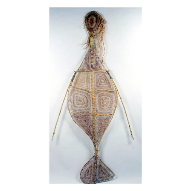 Textile Australian Aboriginal Yawkyawk Fiber Sculpture For Sale - Image 7 of 7