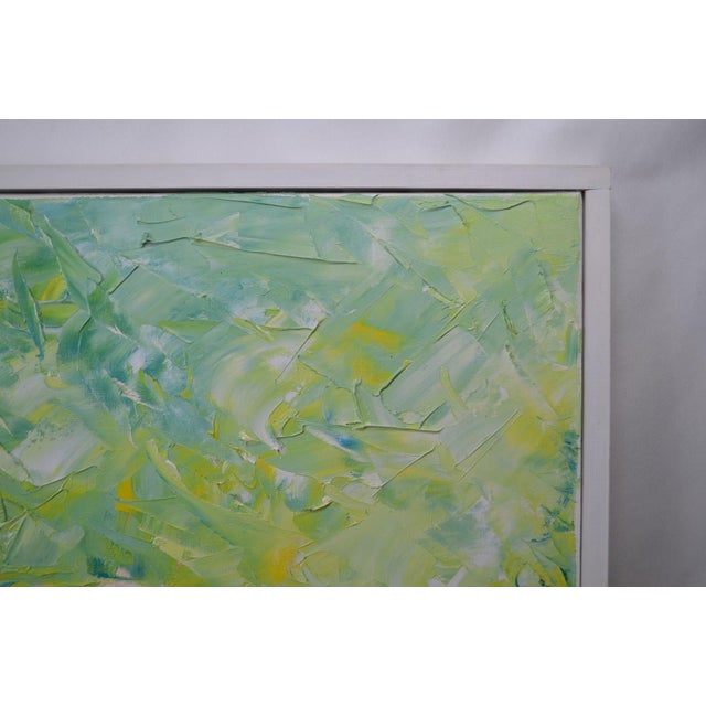 Contemporary Contemporary French School Alexandre Pergler De Perglas Expressionist Figurative Painting, "Yellow Draped Nude" For Sale - Image 3 of 13