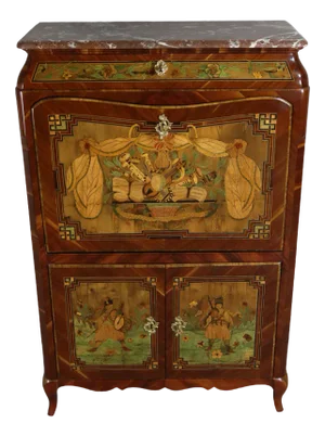 Antique Wooden Secretary, 1700s
