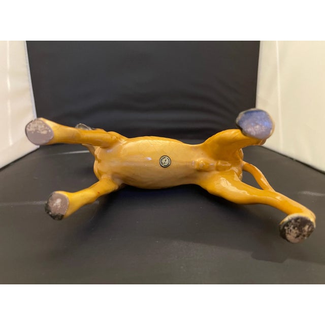 English porcelain of a Great Dane dog, early 20th century.