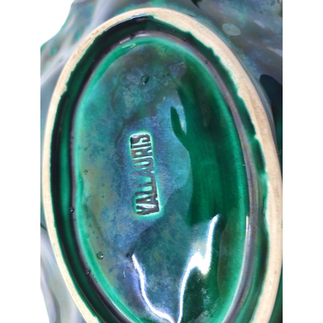 French Riviera Ceramic Bowl from Vallauris, 1970s For Sale - Image 6 of 10