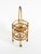 Mid-Century Italian Bar and Serving Trolley Made of Bamboo with Wheels, 1950s For Sale - Image 6 of 18