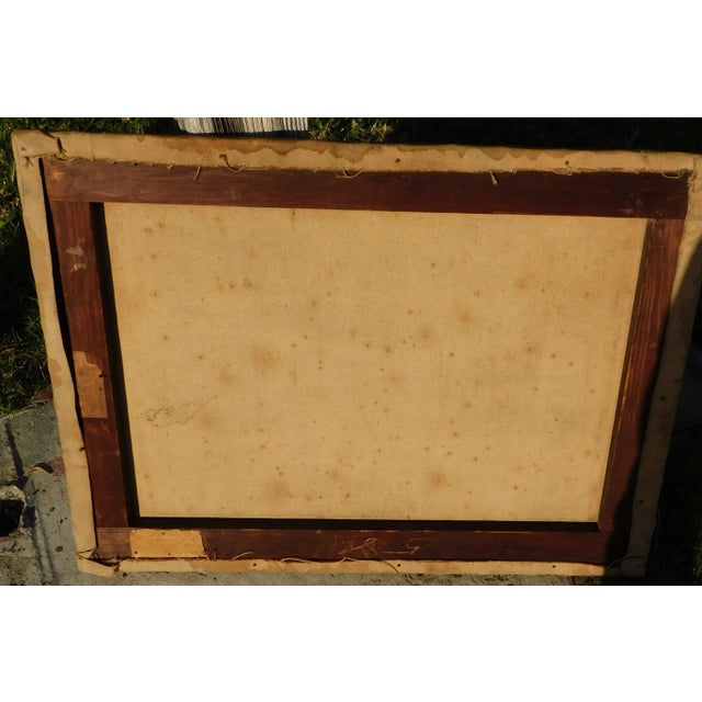 James Magee B.1864 Impressionist Forest Landscape Oil Painting For Sale - Image 4 of 6