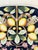 Late 20th Century Majolica Acqua Fa Cedra Raised Relief Lemon Flower Leaves Large Platter For Sale - Image 4 of 8
