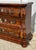 French Country Ethan Allen Bombe Chest Tuscany Painted 3 Drawer Commode French Country Dresser For Sale - Image 3 of 13