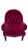 Antique Victorian Parlor Chairs With Burgundy Velvet Upholstery – Pair For Sale - Image 4 of 10