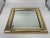 Square Frame Golden Mirror in the Style of Jon Gilmore For Sale - Image 11 of 11