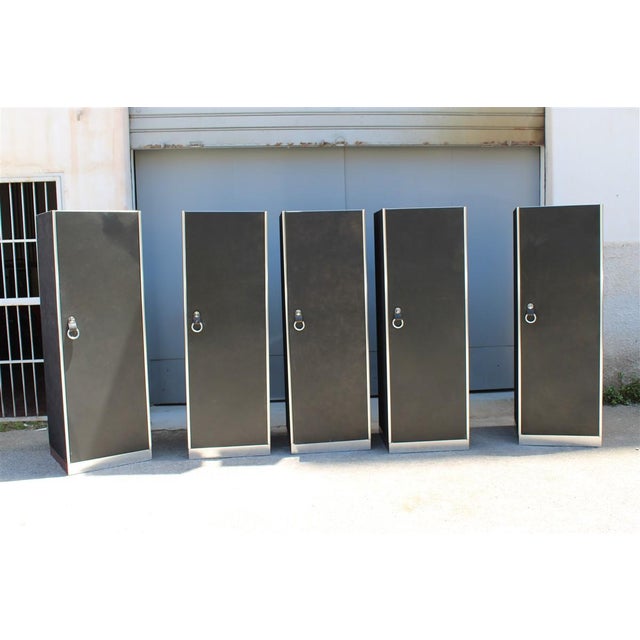 Wardrobe by Guido Faleschini for I4 Mariani, 1970s, in Very Good conditions. Designed 1970 to 1979 This piece has an...