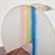 Paper Rainbow Cocoon Table Lamp Attributed to Cazal Crèation, Italy 1970s For Sale - Image 7 of 11