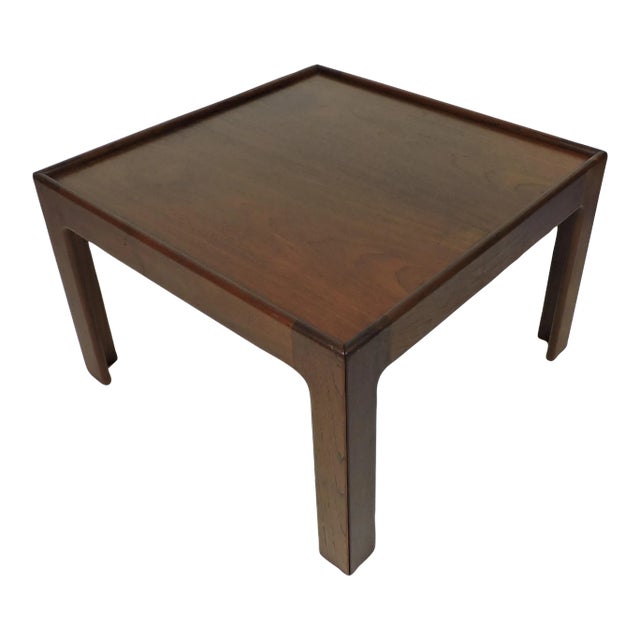 1960s Illum Wikkelso Danish Modern Teak End Table by Neils Eilersen For Sale