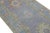 Blue & Purple Handwoven Turkish Oushak Runner 2'11" X 11'9" For Sale In Houston - Image 6 of 8