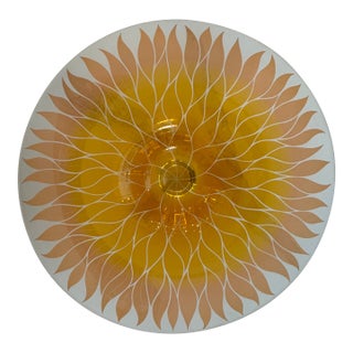 Laurie Thal & Daniel Altweis Original Sandblasted Blown Glass For Sale