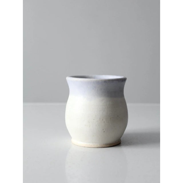 Signed Studio Pottery Vase For Sale - Image 6 of 11