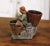 19th Century French Hand Painted Polychrome Terracotta Fisherman Figurine For Sale - Image 4 of 10