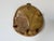 Unique vintage handmade studio pottery wall sculpture featuring an abstract organic design with earthy natural glazes and...