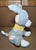 2020s Vintage Quilted Puppy Dog Plush Made from Vintage Quilt For Sale - Image 5 of 12