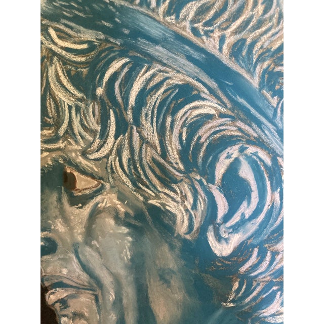 Pastel portrait of Seleucus Nicator who was one of Alexander the Greats generals. The period he lived in is considered the...