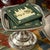 International Silver 1940s Hotel Silver Plate Platter Pedestal Candy Dish, “The Roosevelt Nyc” For Sale - Image 4 of 10