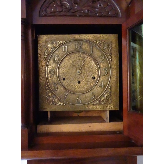 Art Deco Nouveau Longcase Clock from Kienzle International, Germany, 1920s For Sale - Image 4 of 18