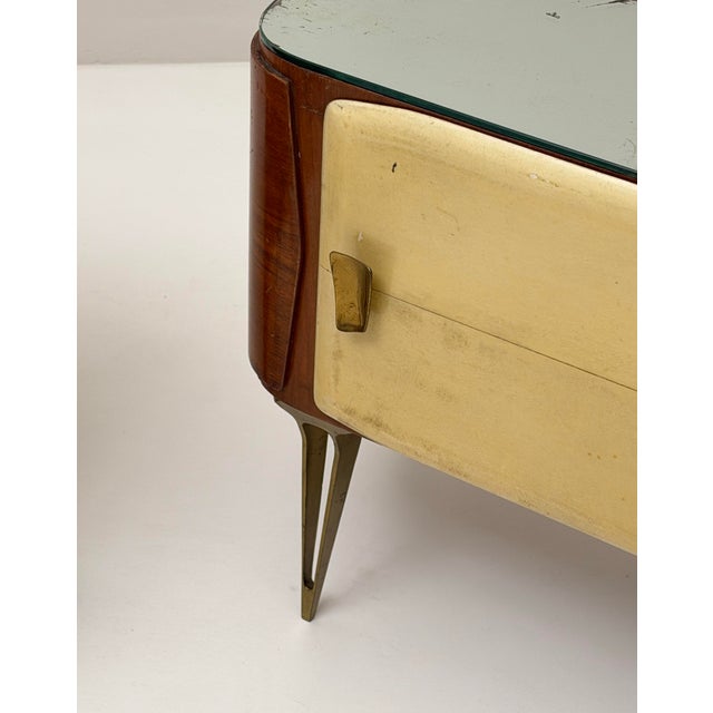 1950s Bedside Tables by Vittorio Dassi and Gio Ponti, 1950s, Set of 2 For Sale - Image 5 of 6