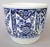Ceramic Vintage Dutch Delft Floral Cachepot Planter Jardiniere For Sale - Image 7 of 7