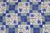 1900s Set of Sixty Antique Tiles, Green, Dark Blue and White, Portuguese For Sale - Image 16 of 18