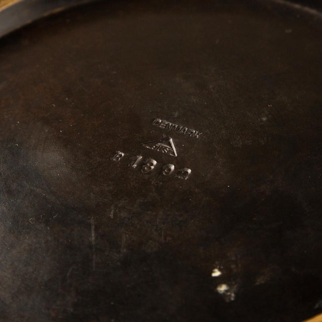 Art Deco Disko Metal Bowl by Just Andersen, 1930s For Sale - Image 12 of 13