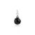 Timeless Black Star & Zircon Pendant in 925 Sterling Silver For Sale - Image 9 of 12